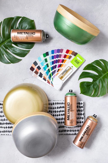 Montana Colors Spray Paint Effect with Metallic Effect Rosé 400ml