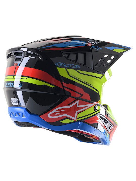 Alpinestars Supertech M5 Κράνος Μηχανής Motocross