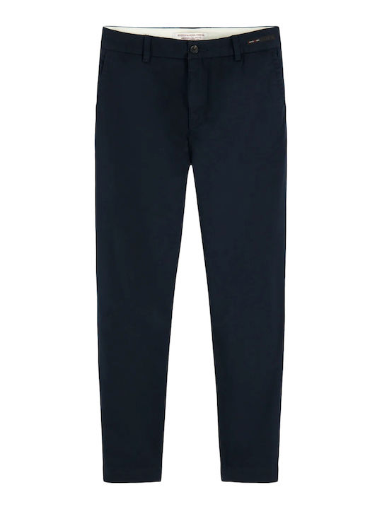 Fave Twill Trousers Chino Navy Blue