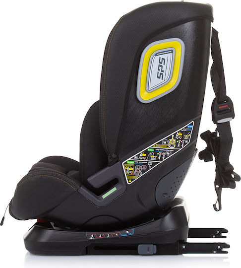 Chipolino Next Gen Детско Столче за Кола i-Размер с Isofix Ebony