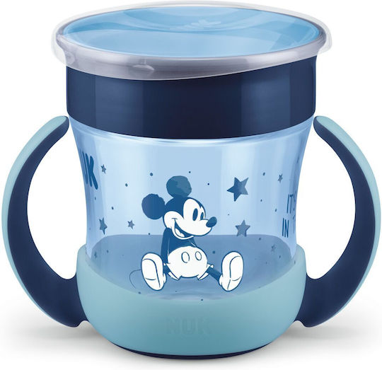 Nuk Baby Cup Mini Magic Cup Night made of Silicone Blue 160ml for 6m+m+