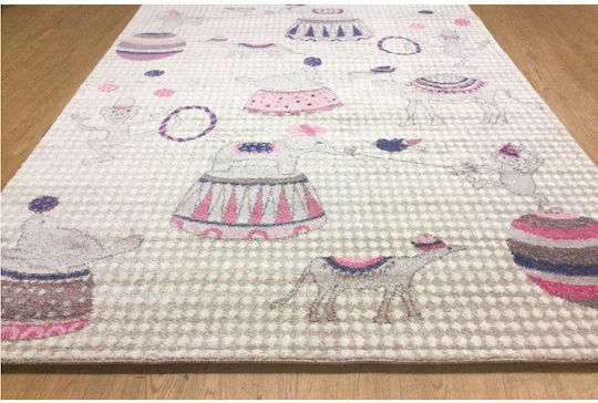Klonaras 4176/E Παιδικό Χαλί Μπεζ 134x190cm