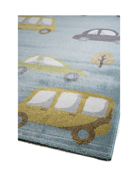 Klonaras Junior 247/grey Παιδικό Χαλί Μπλε 160x230cm