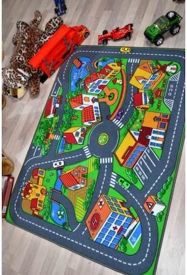 Vedes Kids Synthetic Activity Mat Road 95x133cm