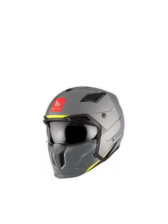 MT Streetfighter Sv S Κράνος Μηχανής Modular ECE 22.06 1350gr με Sunvisor