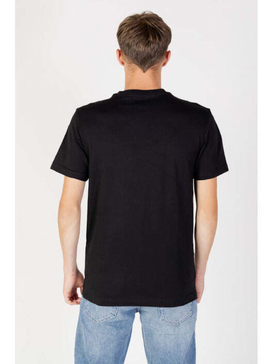 Calvin Klein T-shirt Bărbătesc cu Mânecă Scurtă Negru