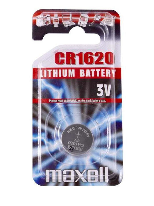 Μπαταρία Λιθίου Κουμπί Maxell Cr1620 3v