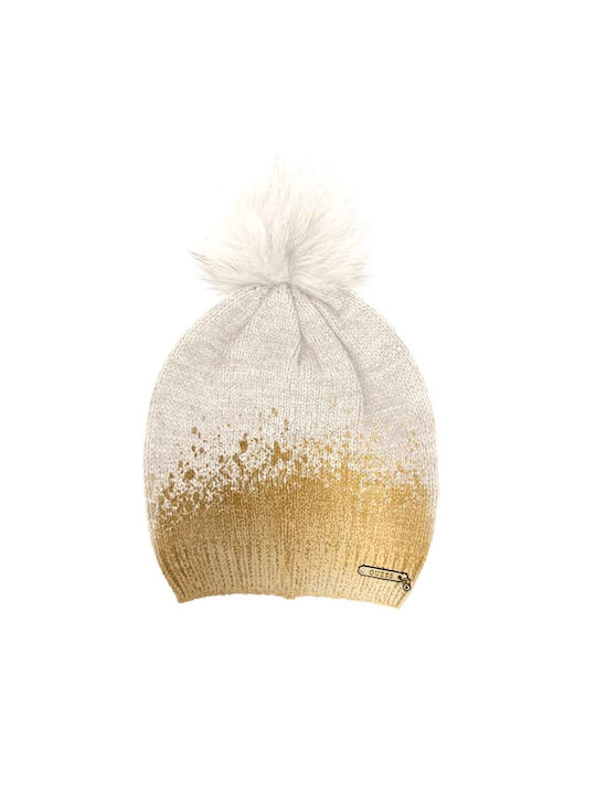 Guess Kids Beanie Knitted White
