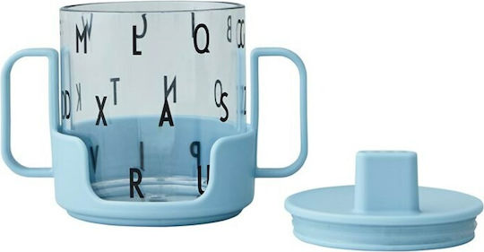 Design Letters Παιδικό Παγούρι Πλαστικό Λιλά 220ml