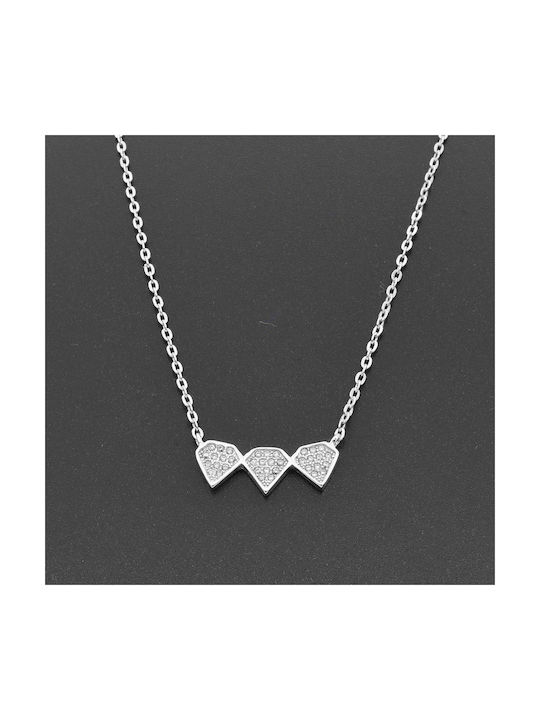 SilverStyle Necklace with design Heart from Silver