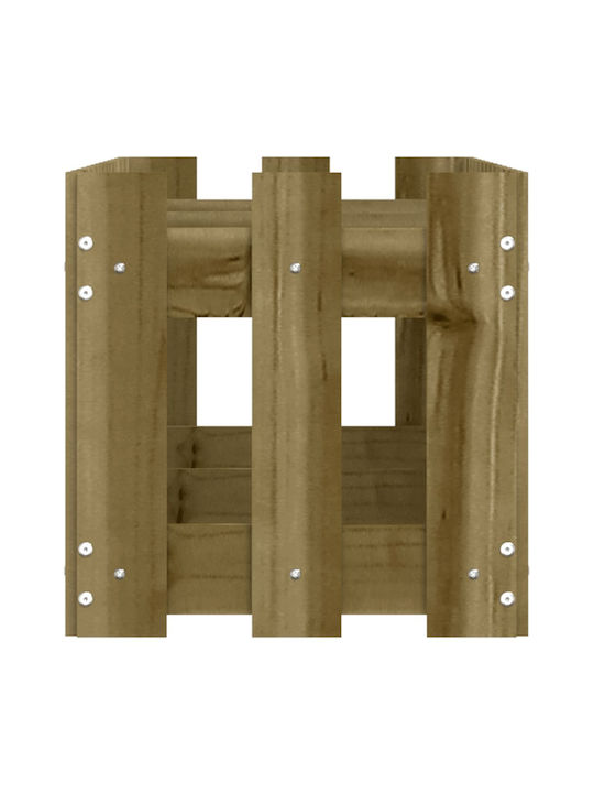 vidaXL Ζαρντινιέρα Ξύλινη Ροζ 150x30x30εκ.