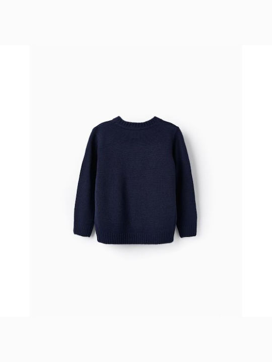 Zippy Kids Sweater Long Sleeve Navy Blue