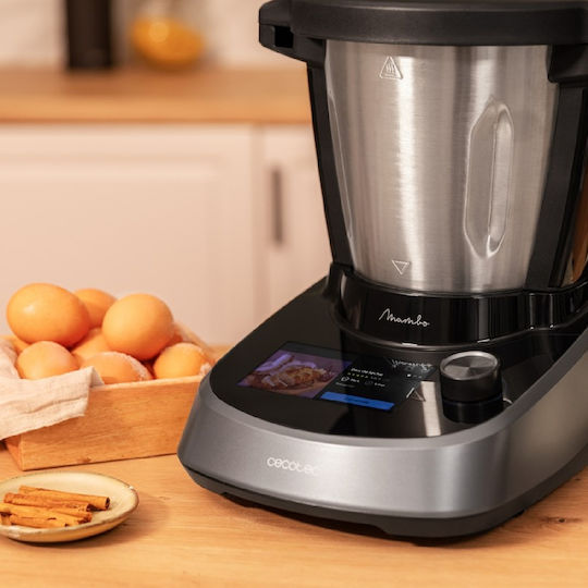 Cecotec Mambo Touch Πολυμάγειρας 1600W με Χωρητικότητα 3.3lt Μαύρος
