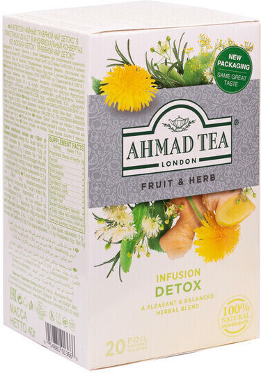 Ahmad Tea Τσάι Detox 20 Φακελάκια 40gr