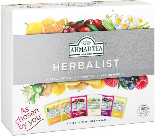 Ahmad Tea Ceai Herbalist 10 Pungi 6buc