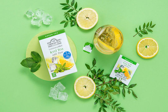 Ahmad Tea Πράσινο Τσάι Cold Brew 20 Φακελάκια