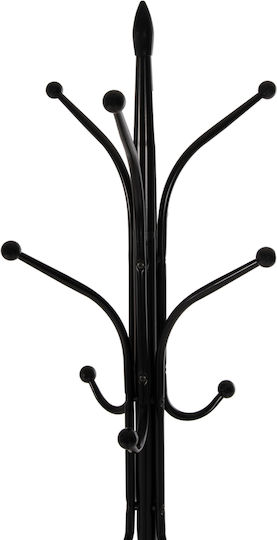 HomeMarkt Metallic Coat Rack 37x37x180cm HomeMarkt Metallic Coat Rack 37x37x180cm