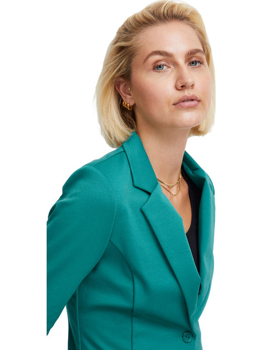 ICHI Damen Blazer Green (QUETZAL GREEN).