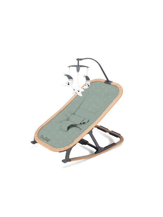 Chipolino Χειροκίνητο Relax Μωρού Velvet Πράσινο για Παιδί έως 9kg