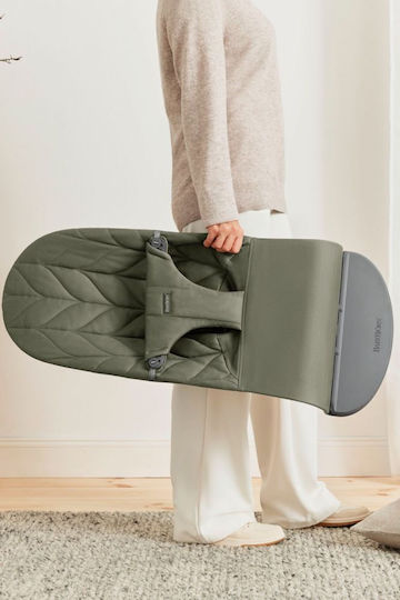 BabyBjorn Manual Baby Relax Bliss Petals Dark Green for Child up to 13kg
