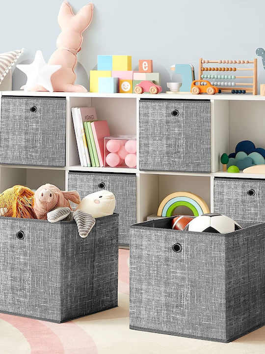 Songmics Papier Aufbewahrungsbox Gray 6Stück