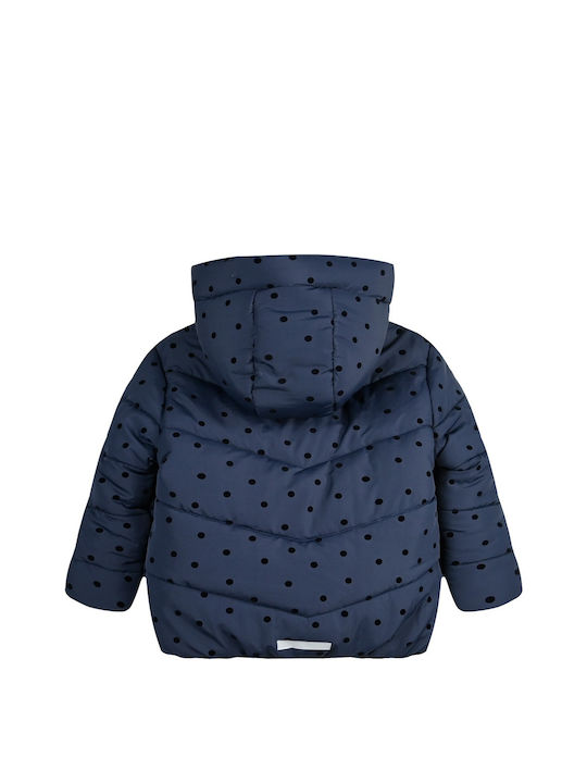 Energiers Kids Casual Jacket with Lining & Hood Navy Blue