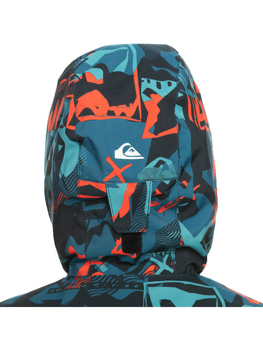 Mission Kids Casual Short Hooded Multicolour Jacket