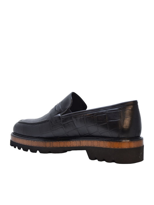Herren Mokassins in Schwarz Farbe