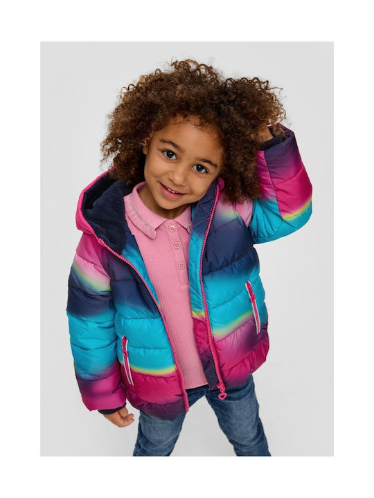 S.Oliver Kids Quilted Jacket Multicolour