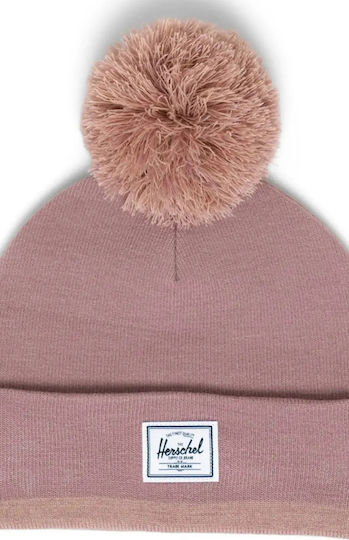 Elmer Beanie Unisex Σκούφος Πλεκτός σε Ροζ χρώμα