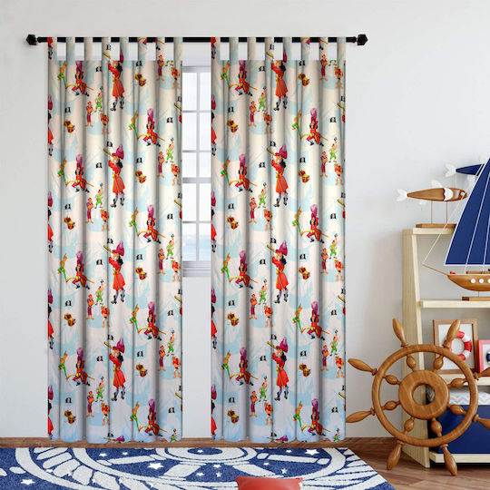 Disney Kids Tab Top Curtain Peter Pan 140x290cm