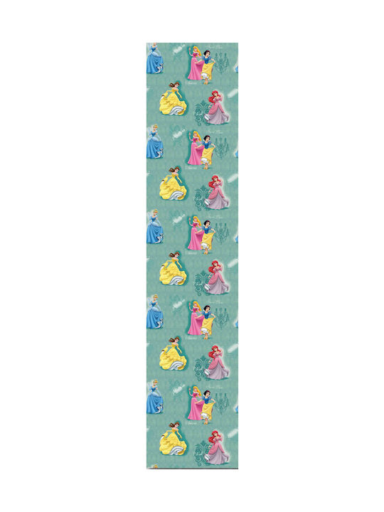 Disney Kids Tab Top Curtain Ariel 38 Green Green 140x290cm