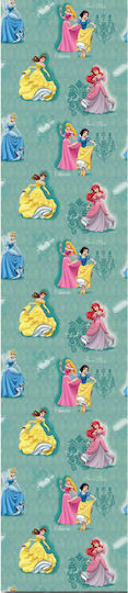 Disney Παιδική Κουρτίνα Ariel 38 Green με Τιράντες Πράσινη 140x290εκ.