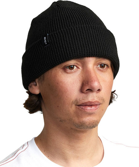 Beanie Unisex Beanie Knitted in Black color