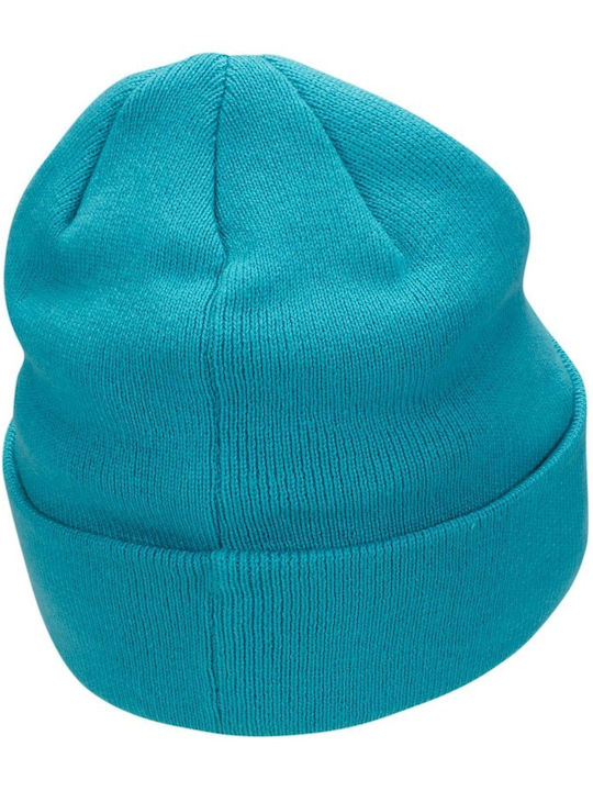 Peak Beanie Unisex Beanie Gestrickt in Türkis Farbe