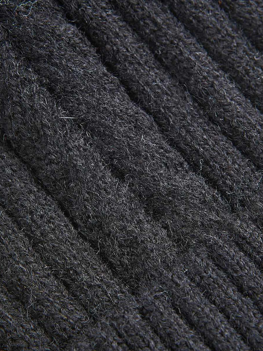 Verde Beanie Frauen Fleece Beanie Gestrickt in Schwarz Farbe