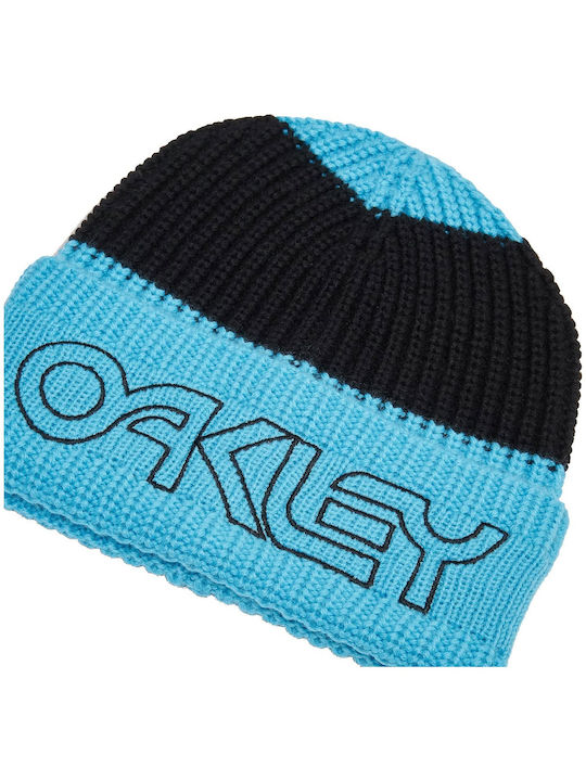 Beanie Unisex Σκούφος Πλεκτός σε Μπλε χρώμα