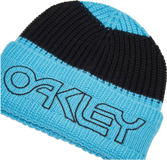 Beanie Unisex Beanie Gestrickt in Blau Farbe