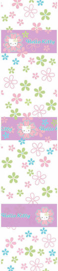 Disney Παιδική Κουρτίνα Hello Kitty HK6256 με Τιράντες Κίτρινη 140x290εκ.