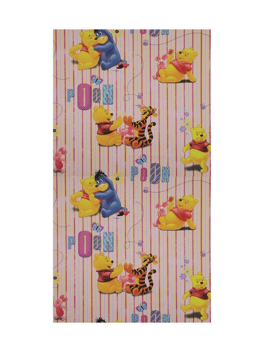 Disney Kids Tab Top Curtain Cuddle 33 Pink 140x290cm