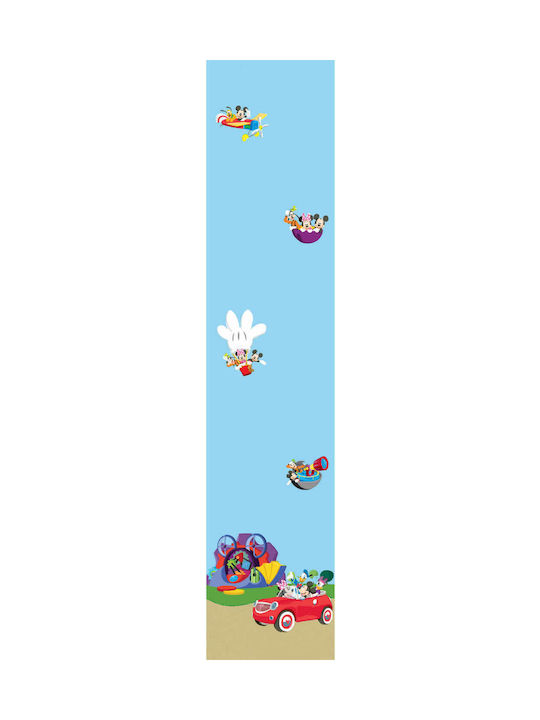 Disney Kids Rod Pocket Curtain 10145 Club House Blue 140x290cm
