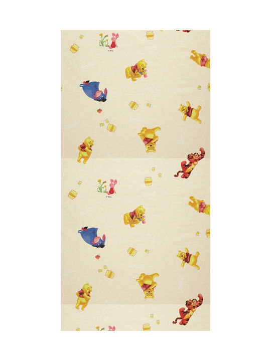 Disney Παιδική Κουρτίνα Sweet Cord με Τρέσα Μπεζ 140x290εκ.