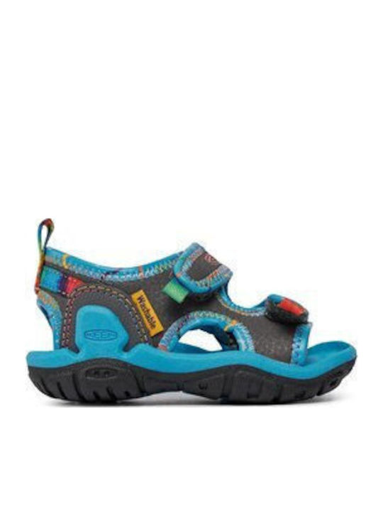 Sandaletten Blau