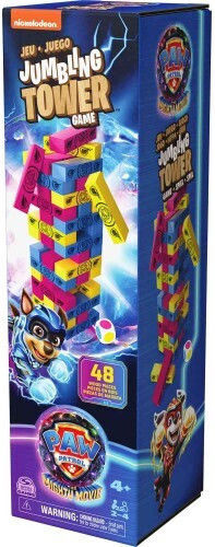 Настолна игра Paw Patrol The Movie: Jumbling Tower за 2-4 играчи 4+ години Spin Master