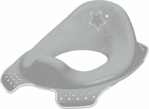 FreeOn Kleinkind Toiletten-Sitz Stars mit Harter Oberfläche Gray