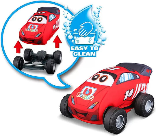 Bburago Vehicle My 1st Soft Car Race Car made of Fabric for 12++ Months