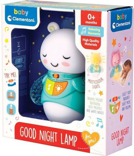 Baby Clementoni Sleep Toy Good Night Lamp with Lights for 0++ Months