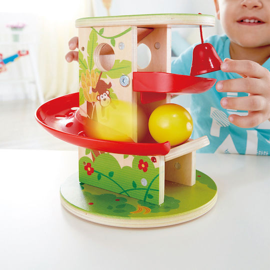 Hape Baby Toy Early Explorer Ball Run made of Wood with Sounds for 18++ Months