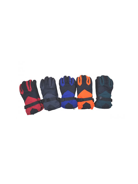 Αφοί Γιαννακόπουλοι Men's Ski & Snowboard Gloves Blue