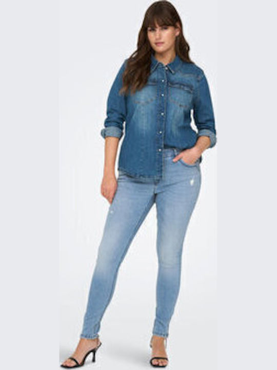 Damenjeans in Enger Passform Blue